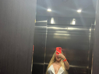 In front of the mirror