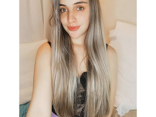 blonde smile