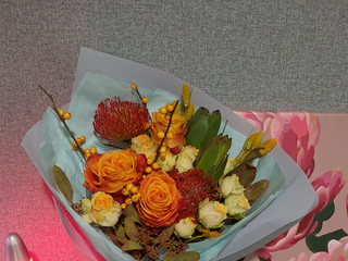 Thanks for the bouquet, Droven 😘