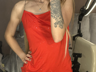 Red dress