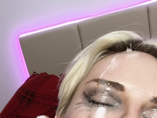 cum on my face