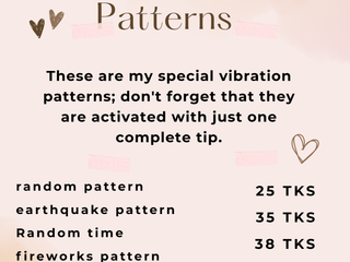 My Vibration Patterns