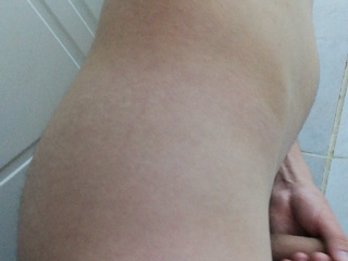 In the toilet at the hospital