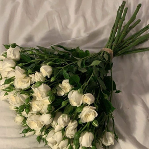 A large bouquet of flowers