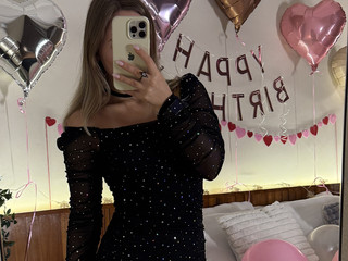 black dress