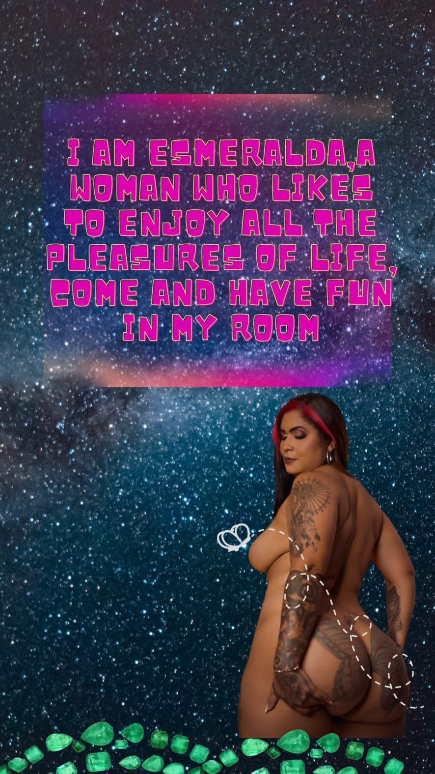 esmeraldastrong welcome to my room guys image: 1