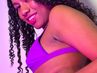 bright and purple