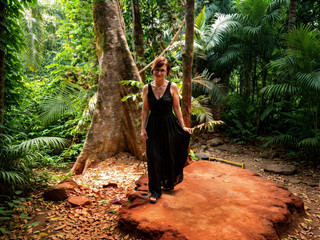 Cute girl looking for adventure