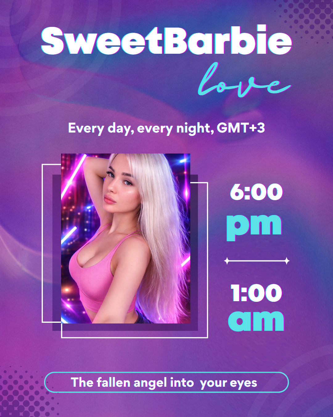 Sweeet-Barbie Schedule image: 1
