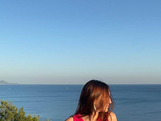 At sea