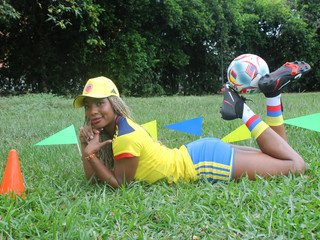 World Cup💛Colombian girl🔥