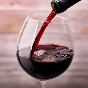 A bottle of red semi-sweet