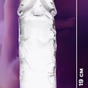 transparent dildo