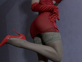 My fetish is beautiful lingerie.