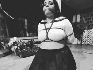 Naughty schoolgirl #BONDAGE