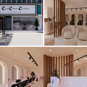 full operational high end salon.