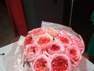 Your flowers are for me