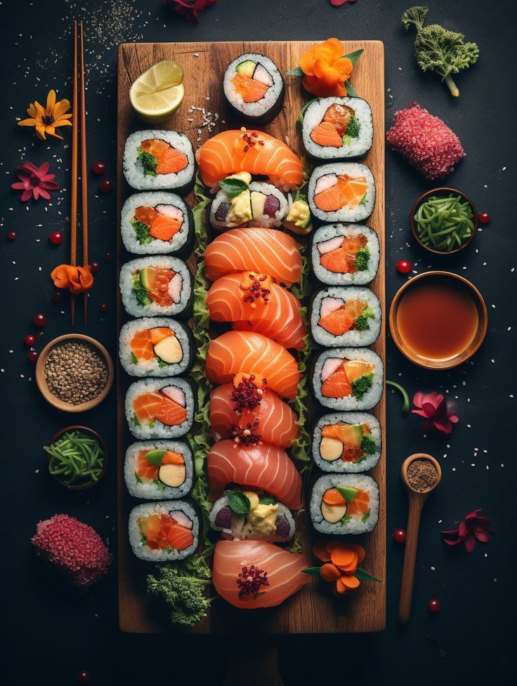 Veronika_Gold I'm in love with sushi: Flavour and passion. image: 1