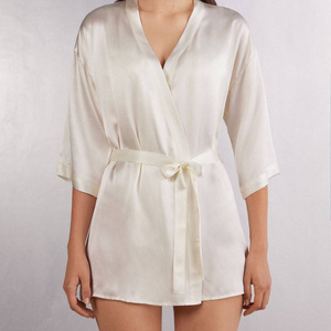 Silk robe