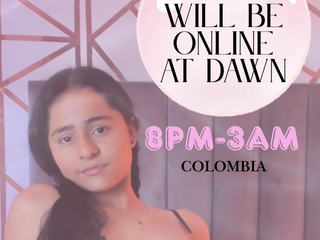 Today I will be connected at dawn