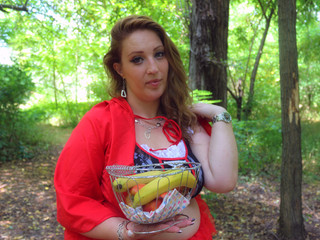 The good fairy or red riding hood?