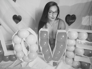 Valentine's day black & white