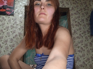 the girl is resting