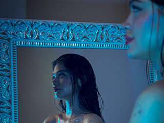 Blue Skin, Silver Wrap