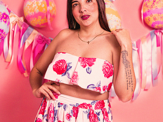 🌷 Flowers on the outside... fire on the inside.