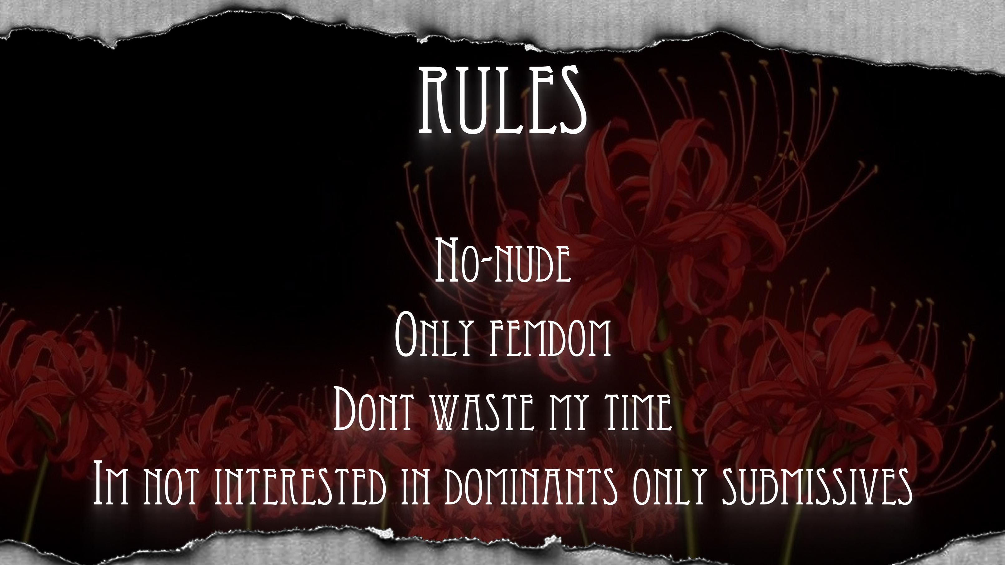 MistressMarcelline My room rules image: 1