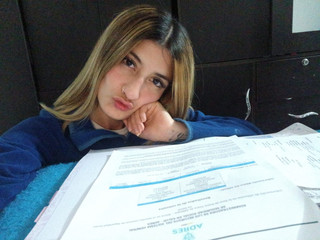 very tired studying