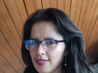 Katherine in the office