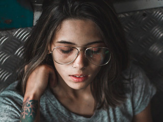 Photoshoot with short hair