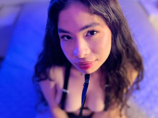 Porcelain skin, midnight thoughts.