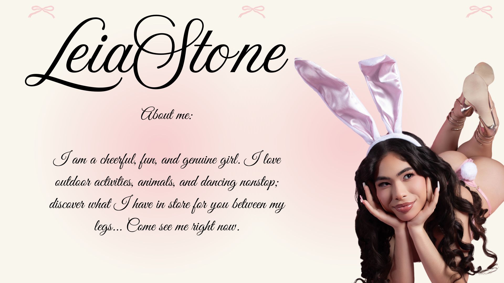 LeiaStone Meet me a little more!💞 image: 2