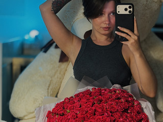 Flowers from you 🤍