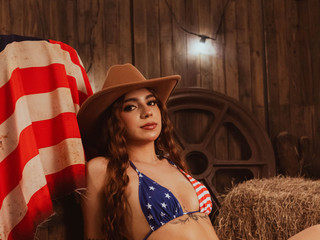 Too Hot for the Wild West.❤️🤍💙