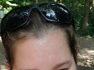 Genieten van boswandeling maar toch zo geil