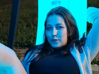 Ночная прогулка;)