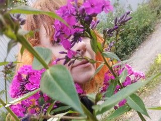 Flowers and berries