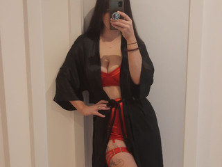 Some teasing with robe