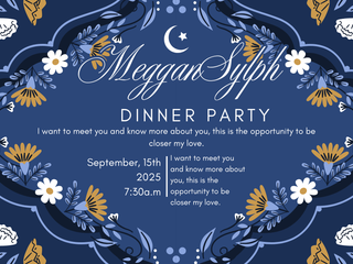 Special dinner September 15, 2025