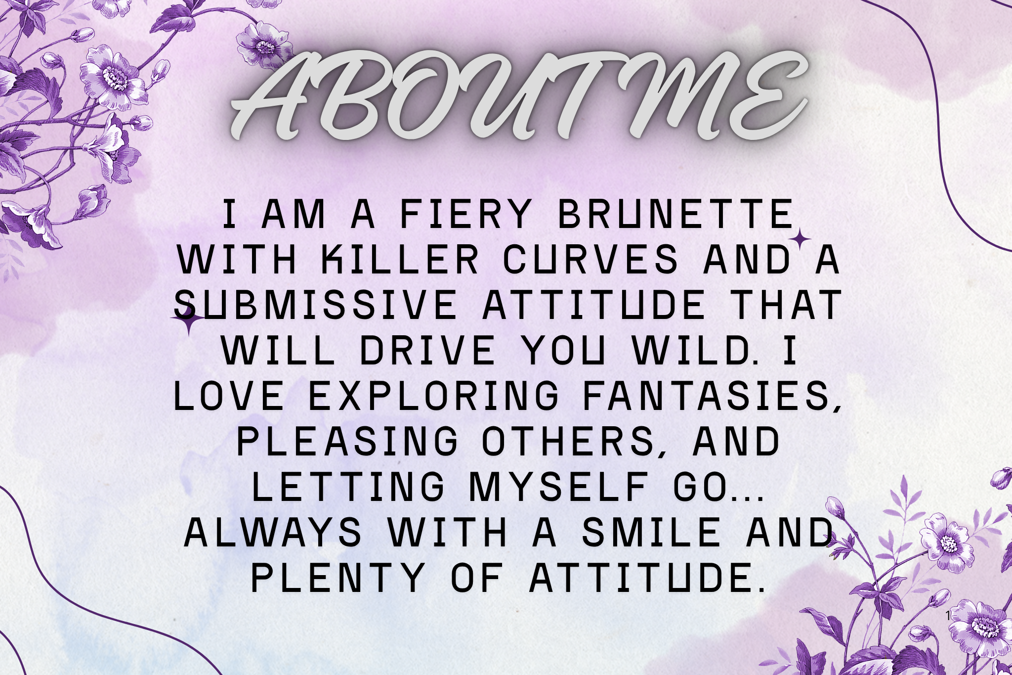 B4yolet ABOUT ME image: 1