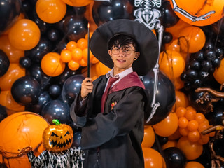 a terrifying party 🎃