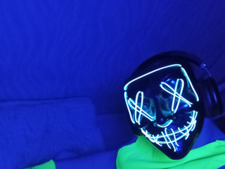 NEON BLUE(+fos)