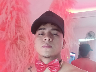 Jean looks beautiful with his bow
