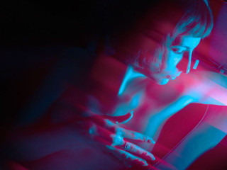 ~ naked in neon ~