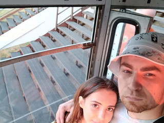 we are riding on canada road 🚠