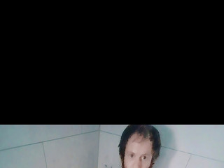 In the shower