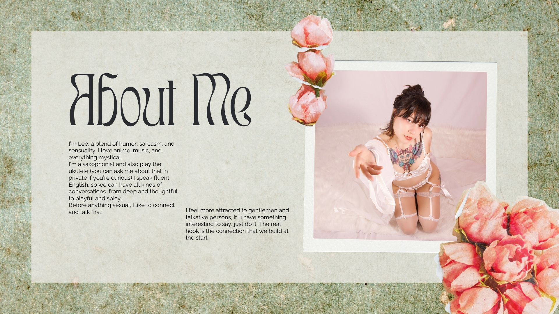 LeeZoldyck about me image: 2